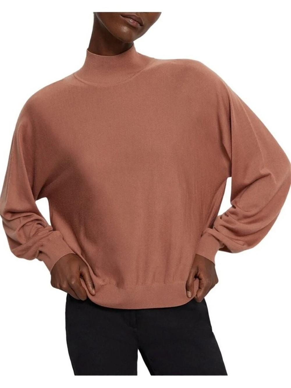 Theory Mock Neck Sweater